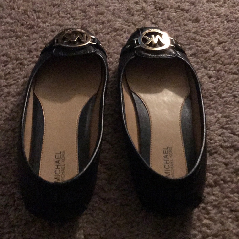Black Michael Kors Flats
